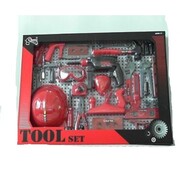 HM Gereedschapsset met helm, bril, boor en