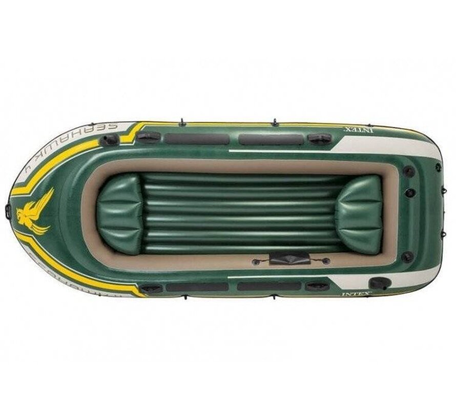 4-persoons opblaasbare boot set - Seahawk 4 - 351cm lang x 145cm breed x 48cm hoog