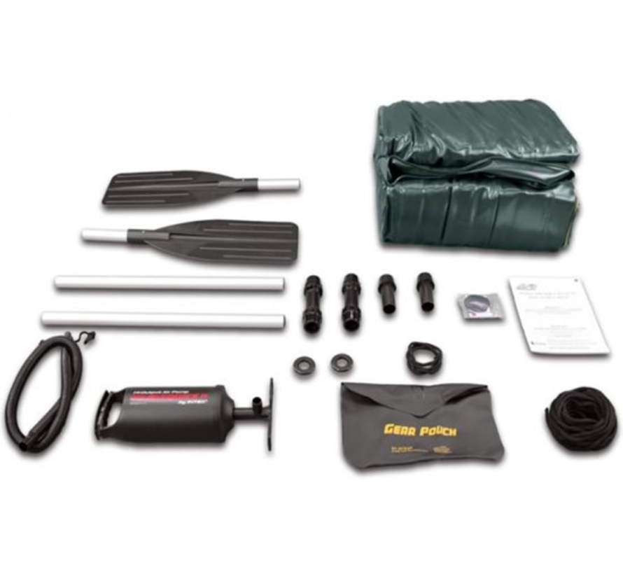 4-persoons opblaasbare boot set - Seahawk 4 - 351x145x48cm
