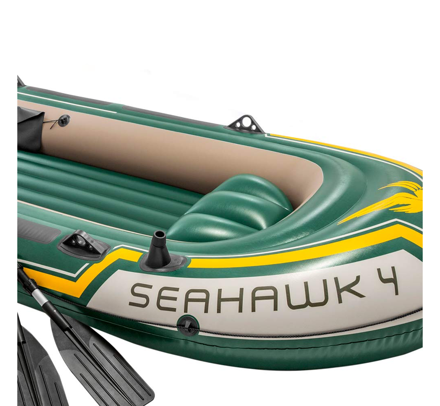 4-persoons opblaasbare boot set - Seahawk 4 - 351x145x48cm