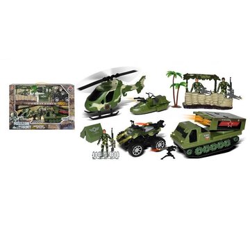 Huismerk Military Set + HELI + WAPENS+…