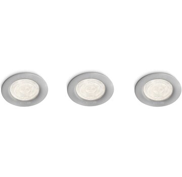 Philips MyLiving Smartspot Sceptrum - Inbouwspots - LED - Grijs - Set 3 spots