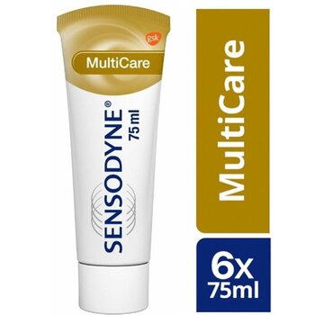Sensodyne Multicare - Tandpasta - 6x 75ml  - Voordeelverpakking