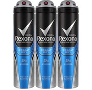 Rexona Men Cobalt Dry - Deodorant Spray - 3x 150ml