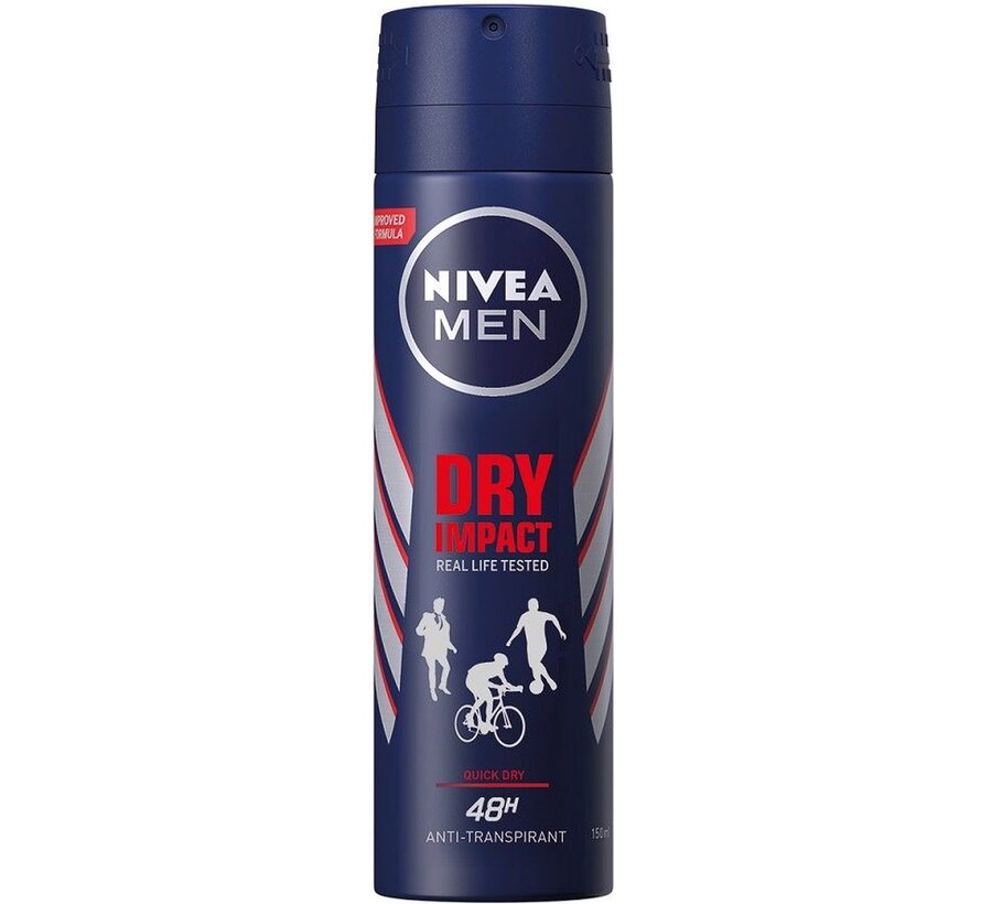 Men Dry Impact - Deodorant Spray - 150ml