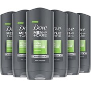 Dove Men+Care Extra Fresh - Douchegel - 6x 400ml - Voordeelverpakking