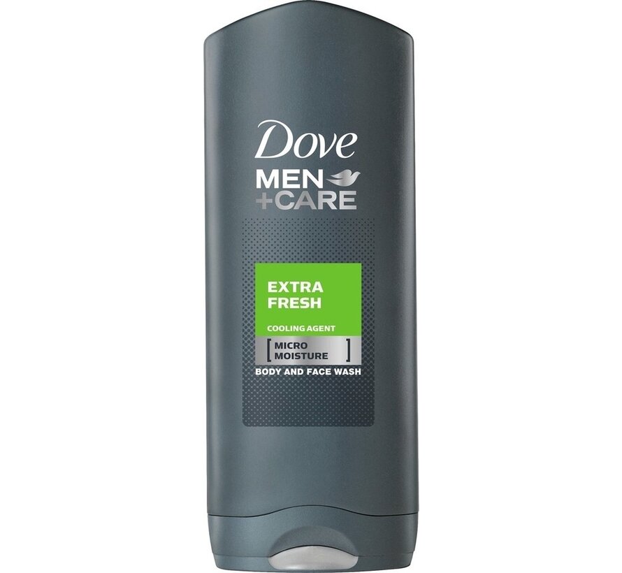 Men+Care Extra Fresh - Douchegel - 6x 400ml - Voordeelverpakking