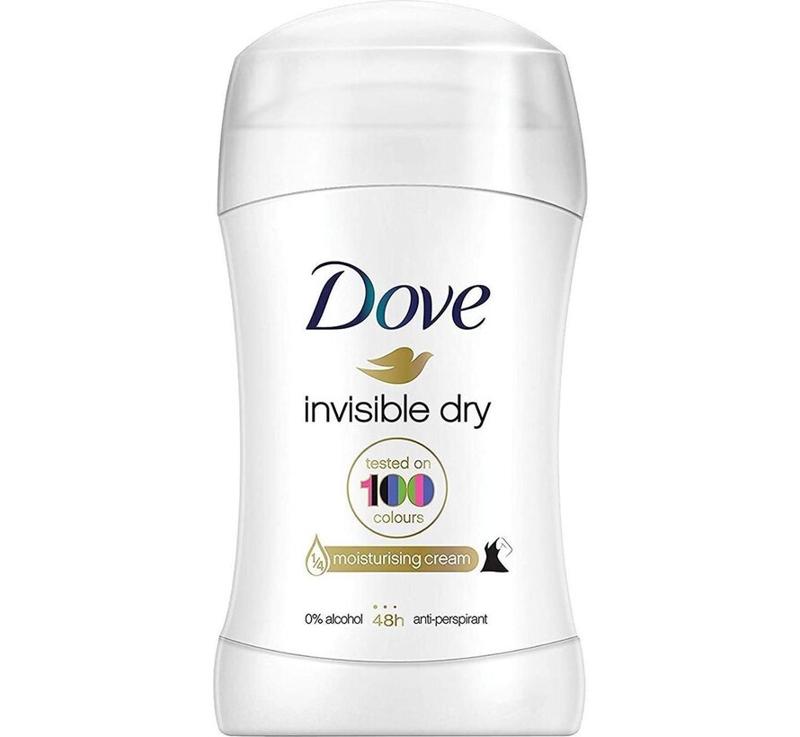 Invisible Dry Deodorant Stick - Anti Transpirant - 3x 40ml