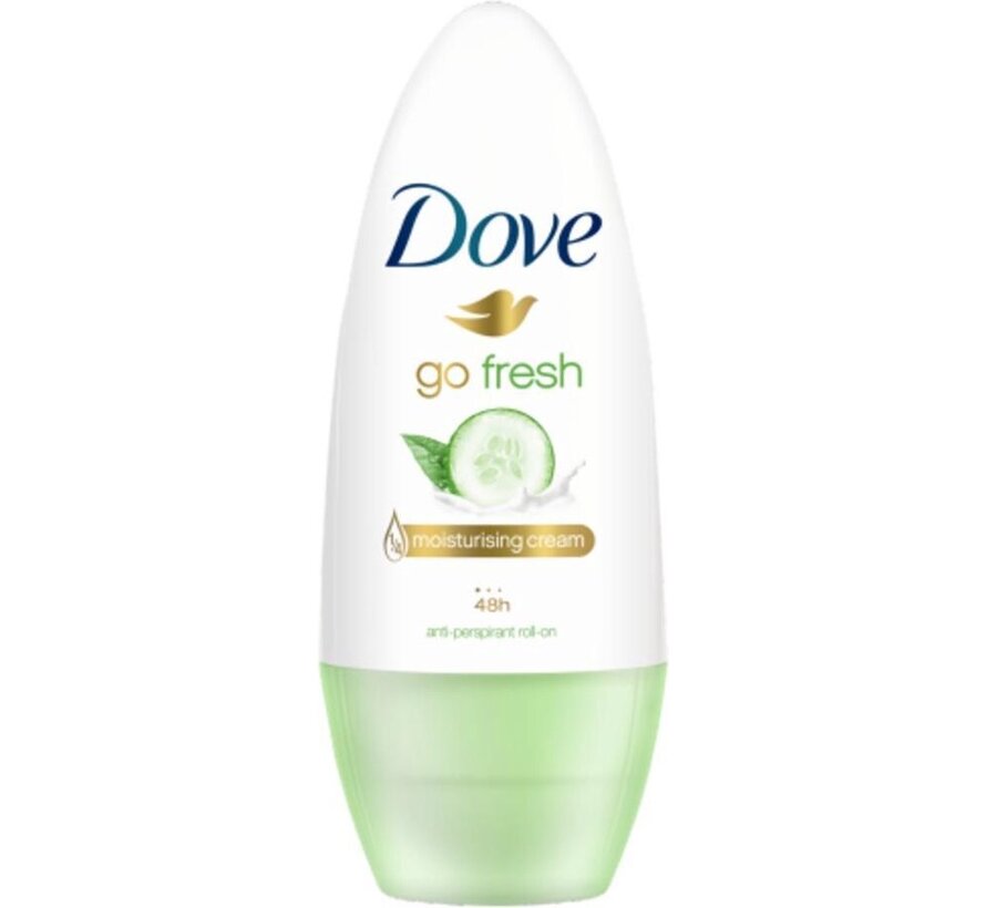 Go Fresh Komkommer & Groene Thee - Deodorant Roller - 50ml