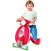 Clementoni Baby Scooter Loopwagen Rood