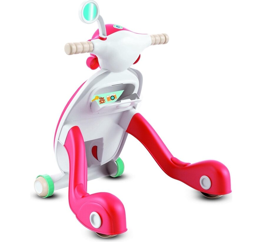 Baby Scooter Loopwagen Rood