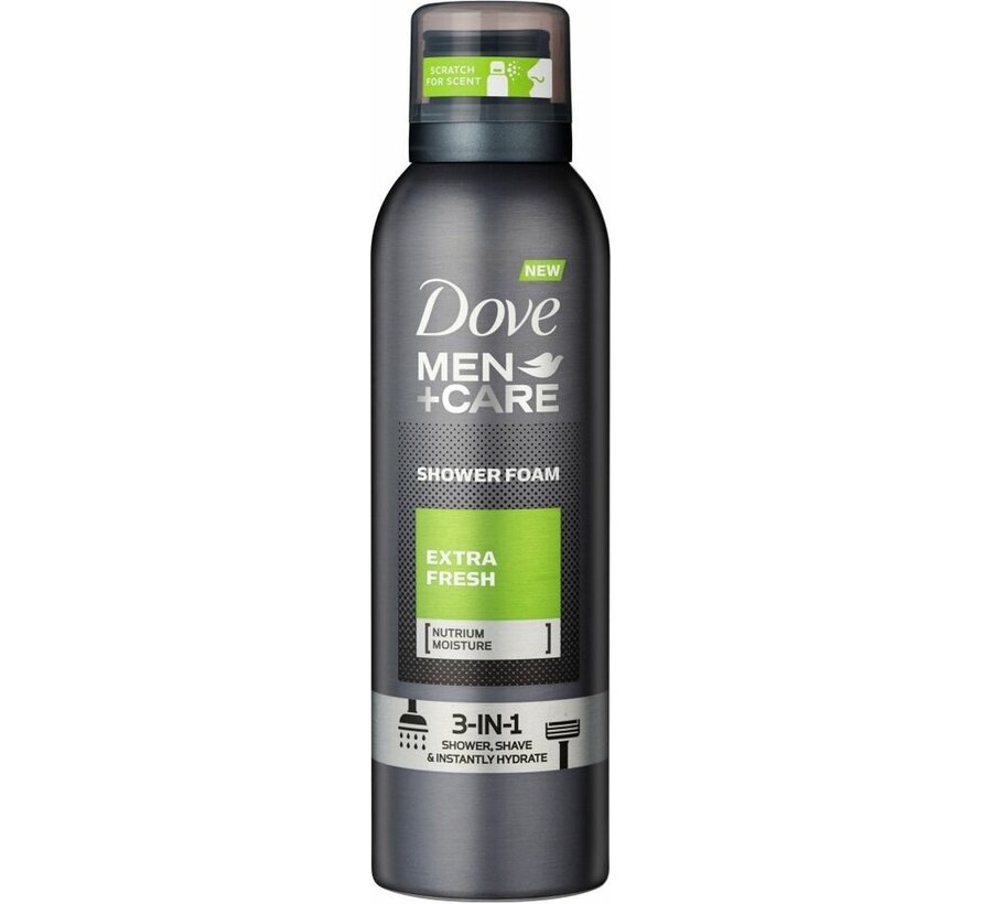 Men+Care Extra Fresh 3in1 Shower Foam - Doucheschuim - 200ml