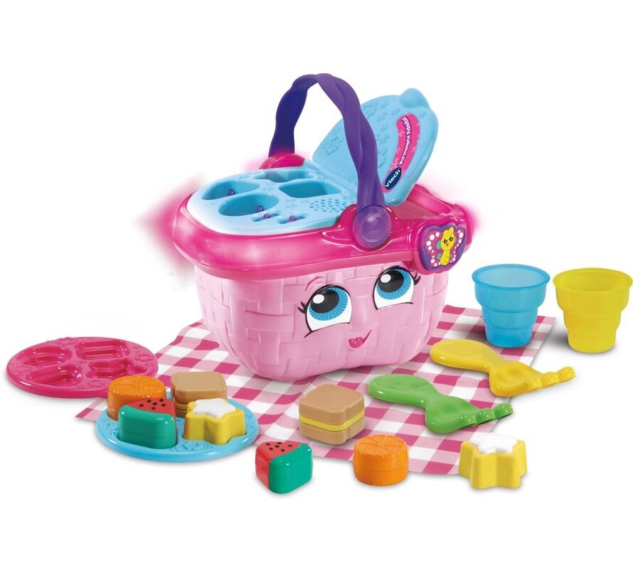 Vormenpret  Picknickset - Educatief Babyspeelgoed - 1 tot 4 Jaar