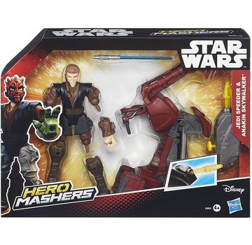 Disney Star Wars Hero Mashers - Jedi Speeder & Anakin Skywalker B3833