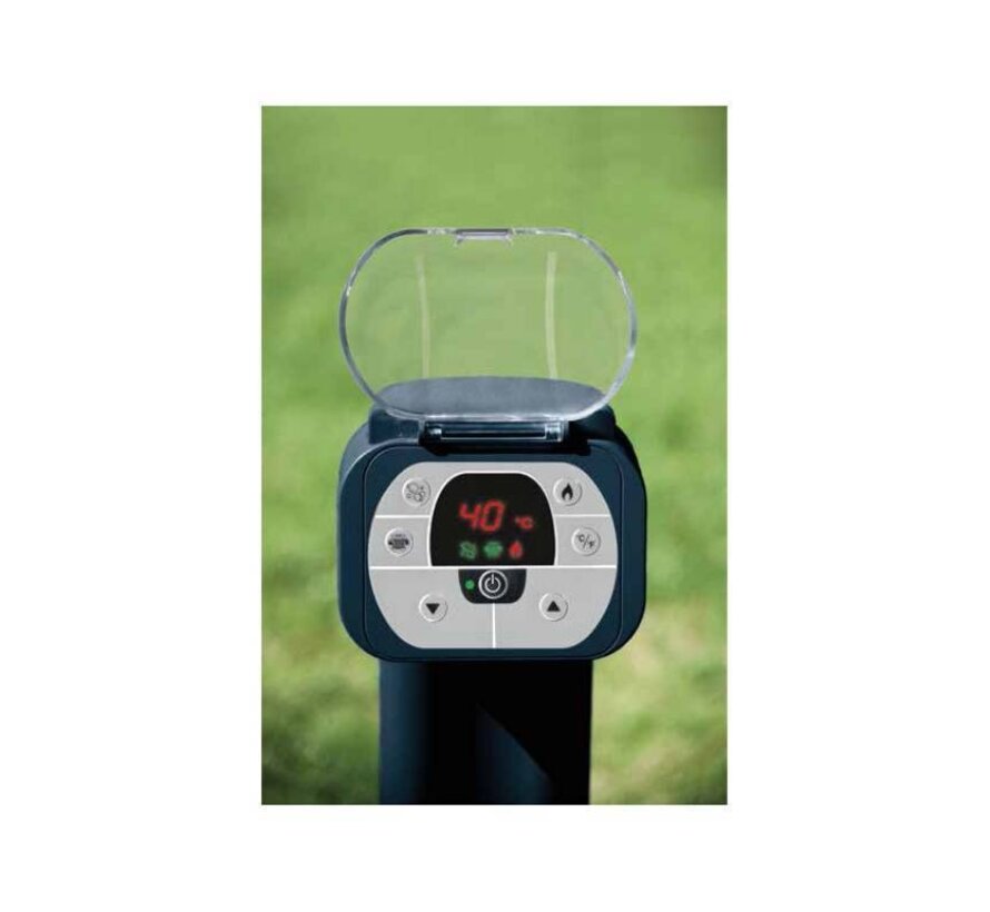 Opblaasbare 4-Persoons PureSpa Plus Bubble Massage Navy (Ø:196cm)