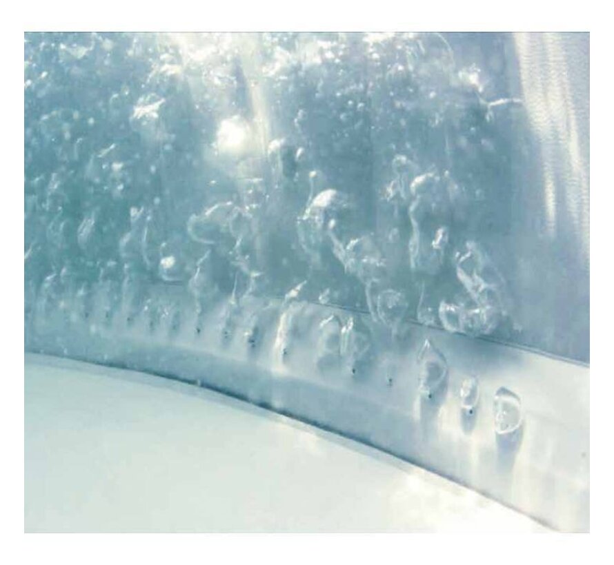 Opblaasbare 4-Persoons PureSpa Plus Bubble Massage Navy (Ø:196cm)