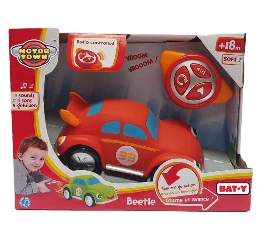 Motortown RC Soft Red Beetle