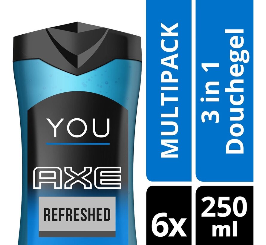 Douchegel You Refreshed Bodywash - 6x 250ml