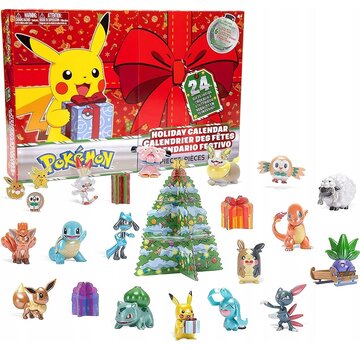 Boti Pokemon Holidays Adventskalender 24 cadeautjes (39-dlg)