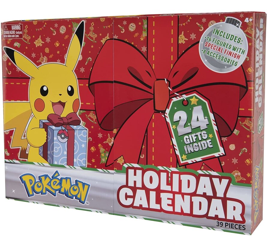 Pokemon Holidays Adventskalender 24 cadeautjes (39-dlg)