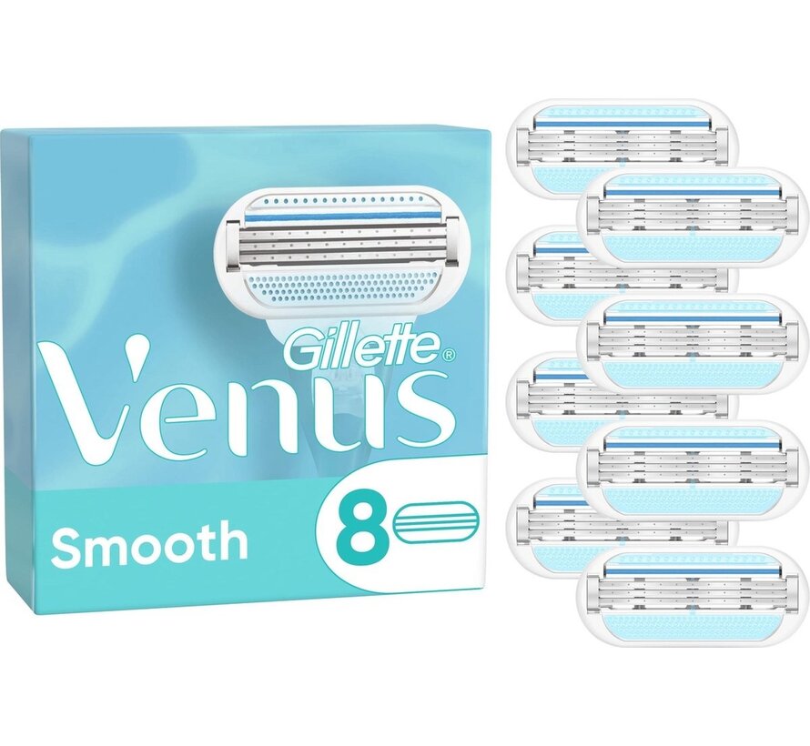 Venus Smooth - Close And Clean - 8 Navulmesjes