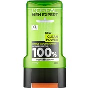 L'Oreal Men Expert XL - Clean Power - 3in1 gezicht, lichaam en haar - 300ml