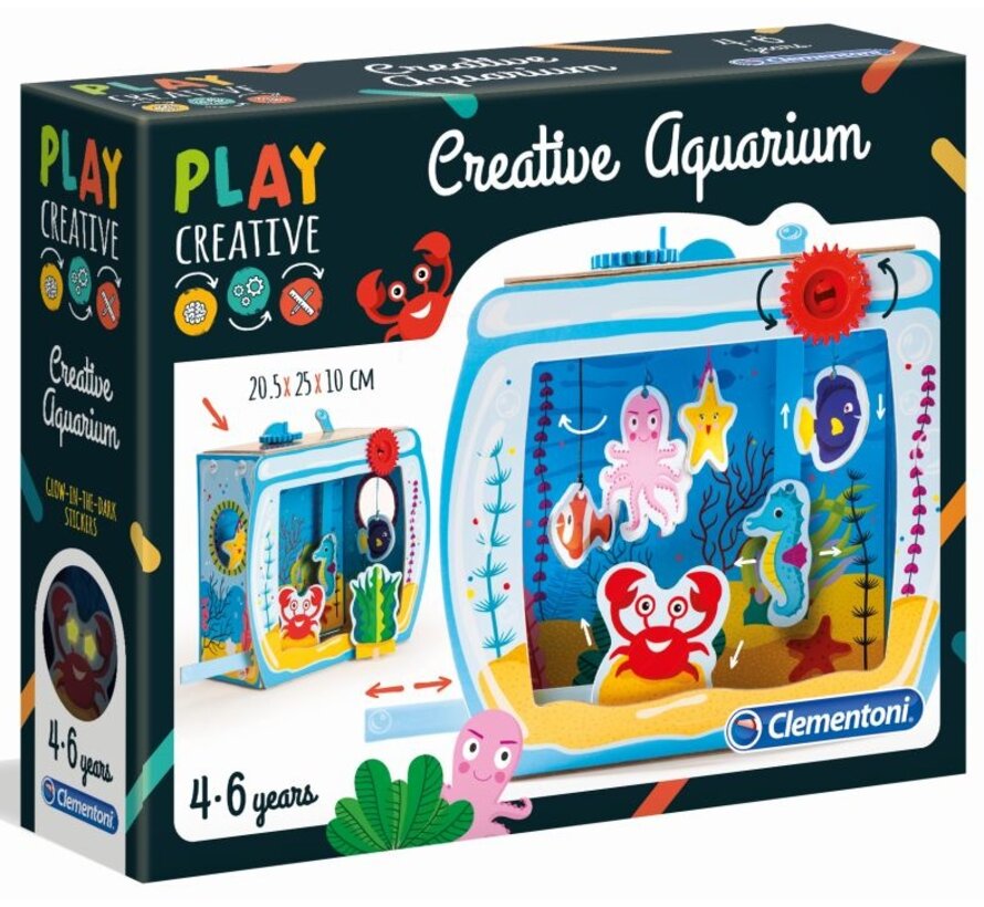 Play Creative - Jumpin' Fish World Playset - Maak Je Eigen Aquarium