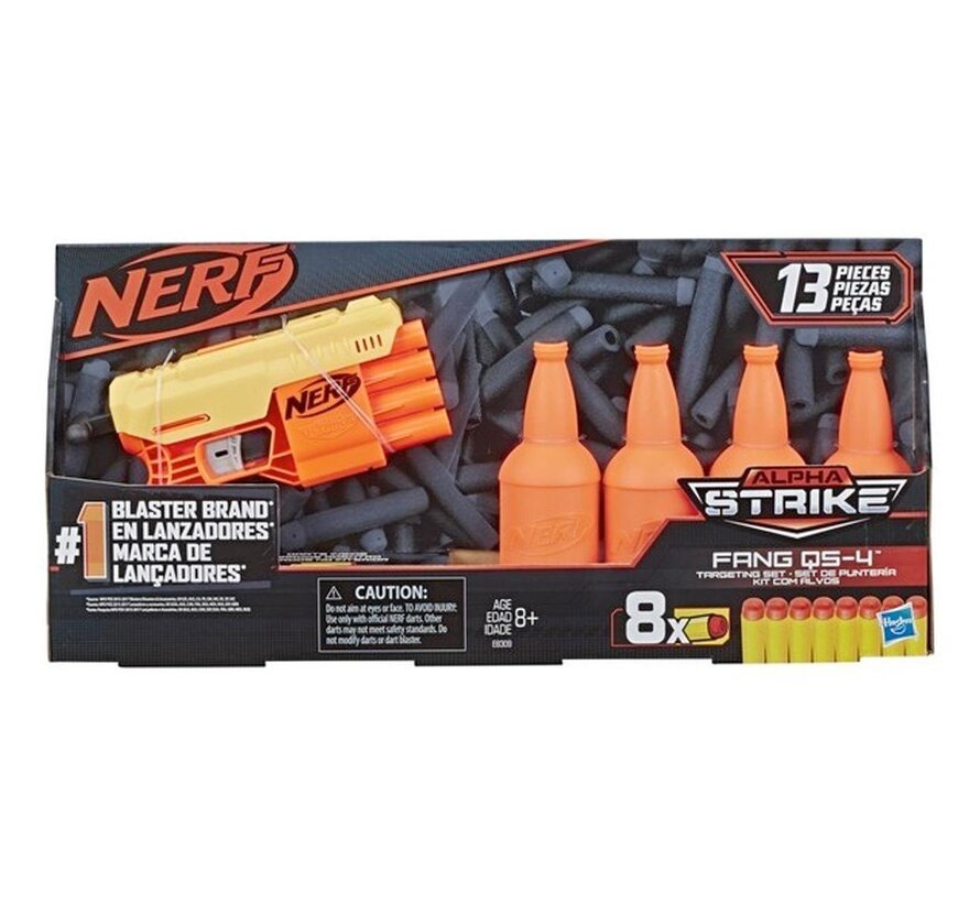 NERF - Alpha Strike Fang GQ-4 - Blaster 13-delig