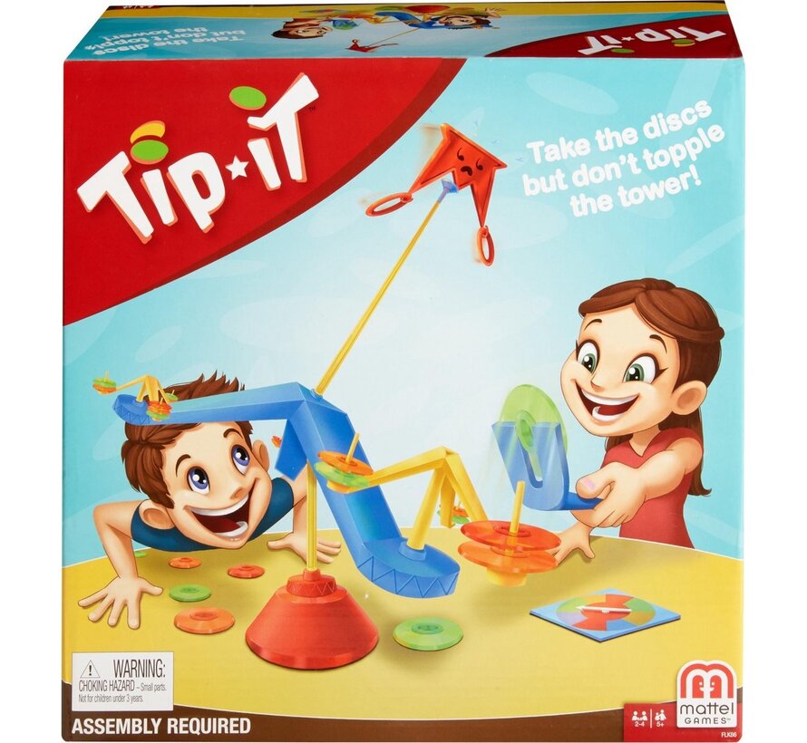 Tip It - Actiespel  - Kinderspel - Vanaf 5 jaar - 2 tot 4 spelers