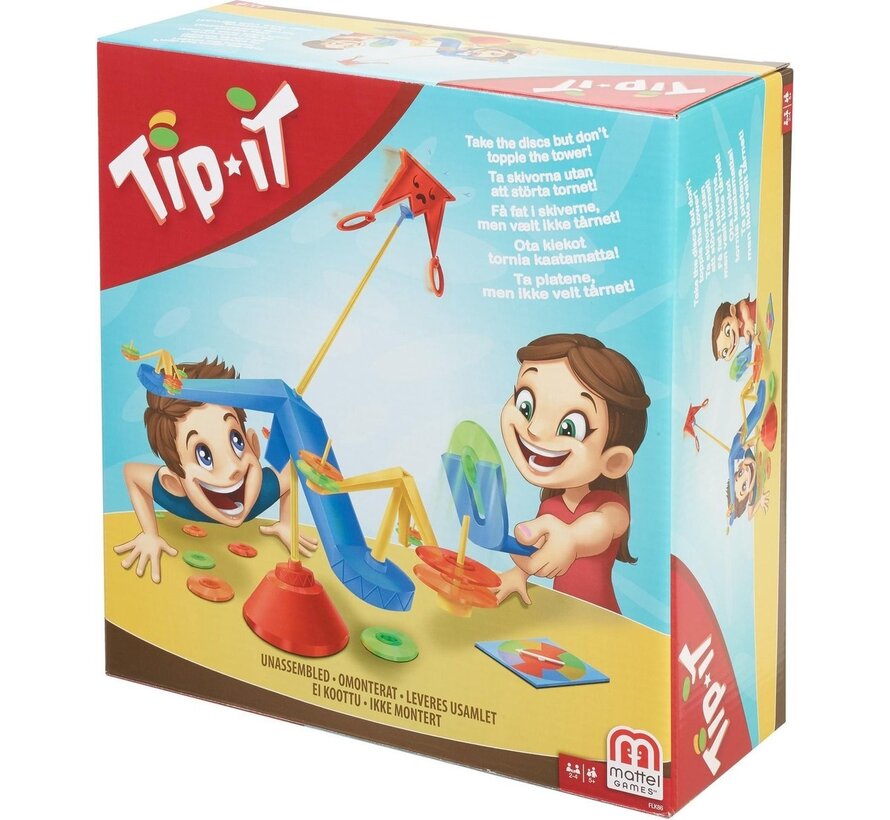 Tip It - Actiespel  - Kinderspel - Vanaf 5 jaar - 2 tot 4 spelers