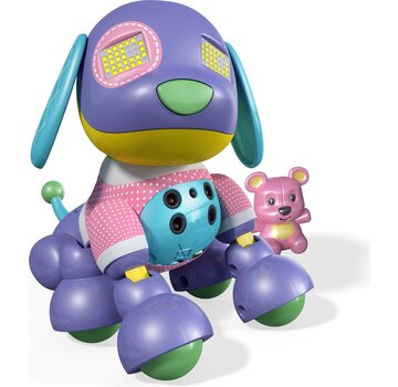Spin Master Zoomer Zuppies Love - PJ - Interactief - Met geluid, verlichting en sensoren
