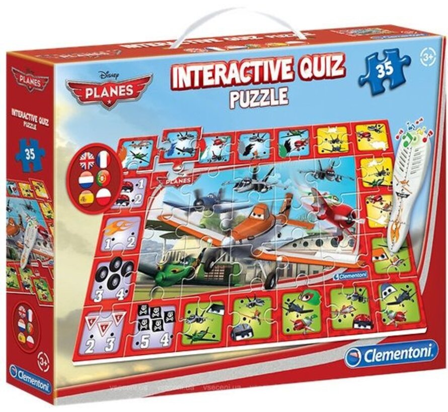 Interactieve Quiz Puzzel - Planes