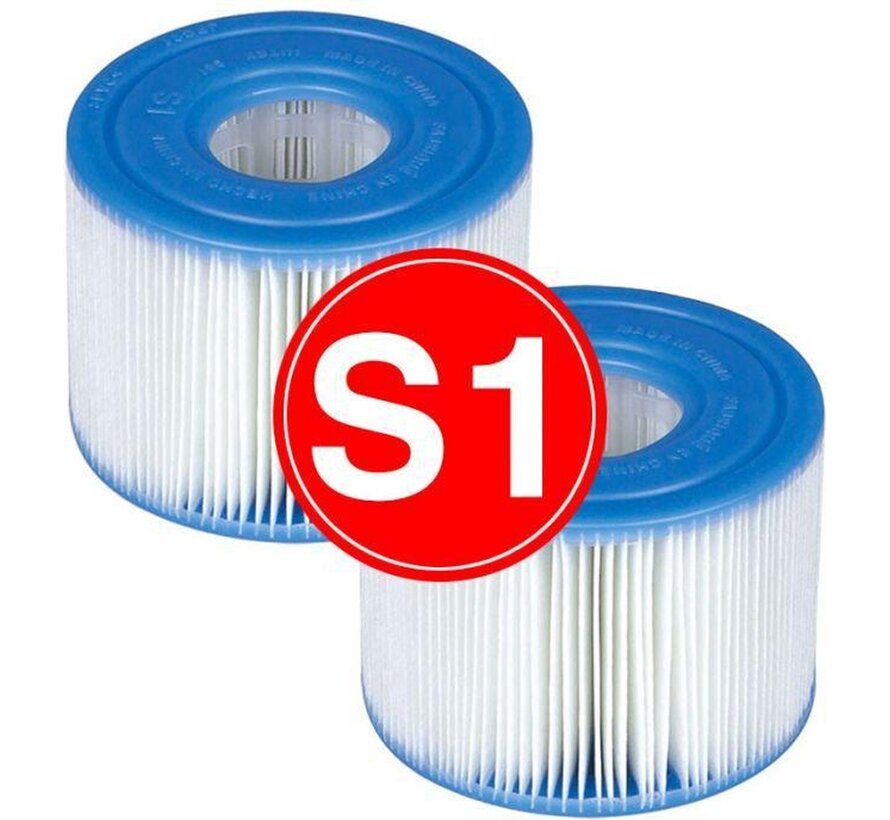 10 stuks Spa Filter voor de PureSpa Type S1 - Filterpatroon / Filtercartridge