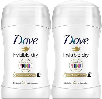 Dove Invisible Dry Deodorant Stick - Anti Transpirant - 2x 40 ml