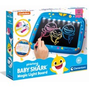 Clementoni Baby Shark - Magic Light Board - Magische tekenbord met lampjes