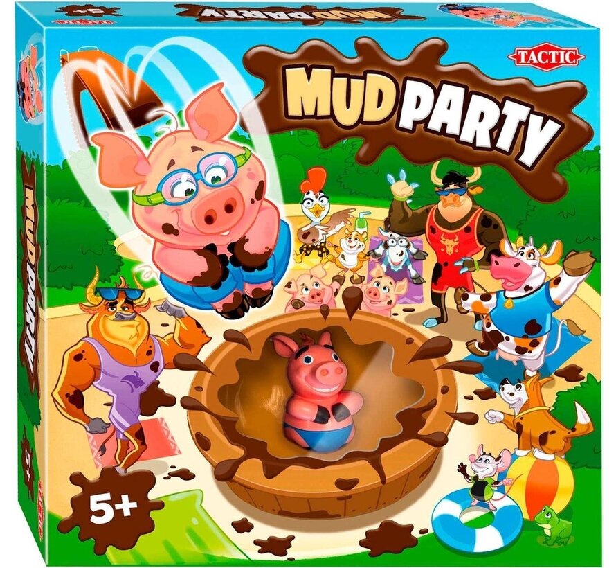 Mud Party - Gezelschapsspel - Kinderspel - Vanaf 5 jaar - 2 tot 4 spelers