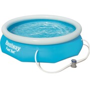 Bestway Zwembad Fast Set rond - met filterpomp - 305x76cm