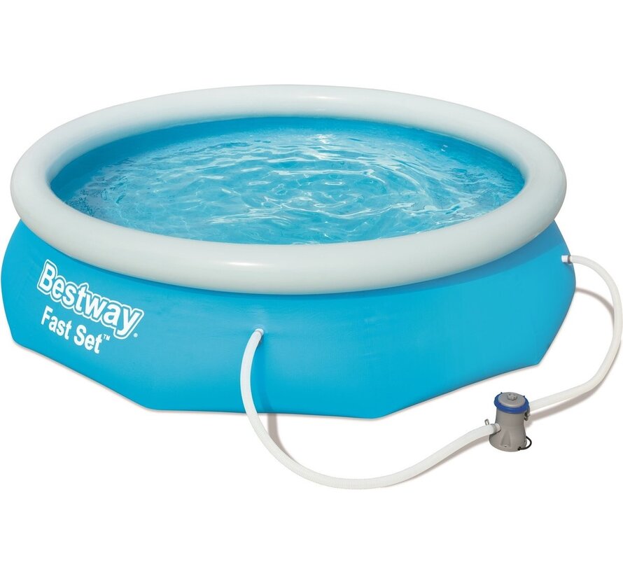 Zwembad Fast Set rond - met filterpomp - 305x76cm