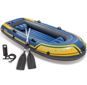 Intex 3-Persoons opblaasbare raft boot set - Challenger 3 - 295x137x43cm