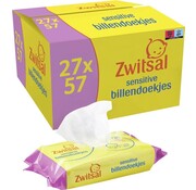 Zwitsal Sensitive - 1539 Billendoekjes / Babydoekjes (27x57 stuks)