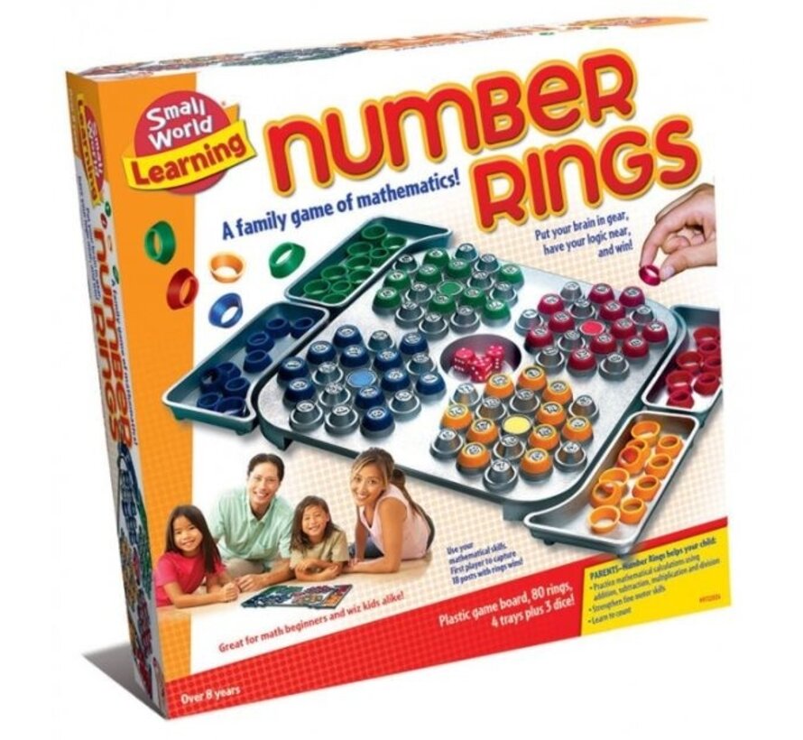 Number Rings - Bordspel - vanaf 8 jaar