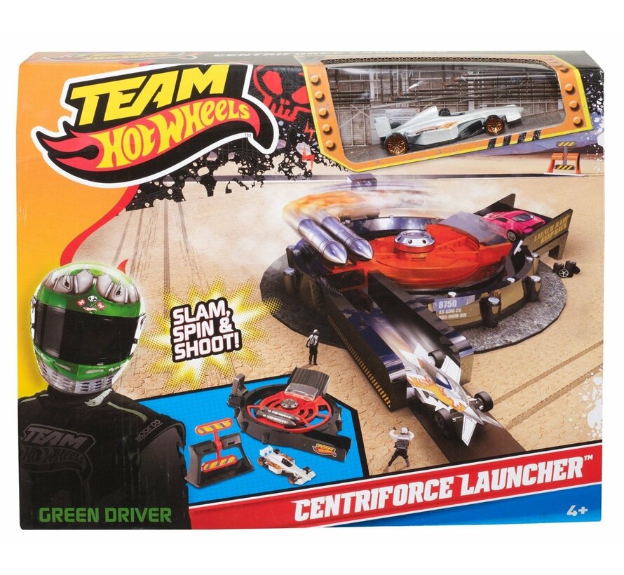 Hot Wheels - Centriforce Launcher - Met 1 auto - Speelset