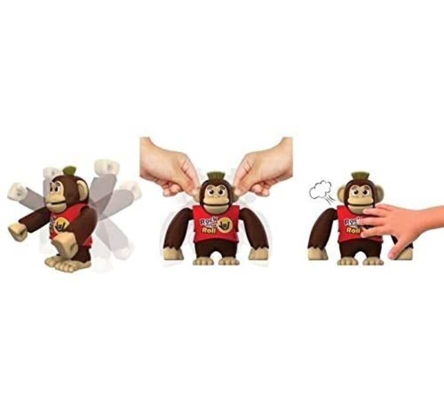 YCOO - Chimpy the Monkey - Rood - 88564 - Interactief