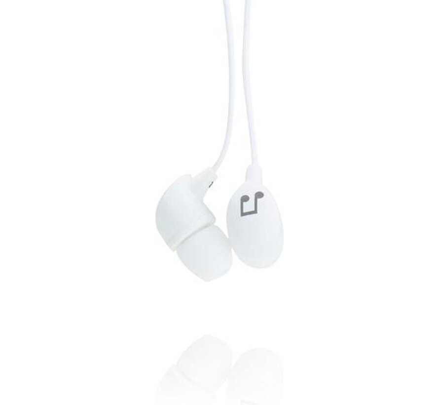 In-ear oordopjes - Wit