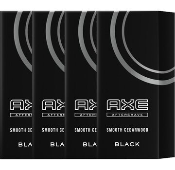 Axe Aftershave Black - 4x 100ml