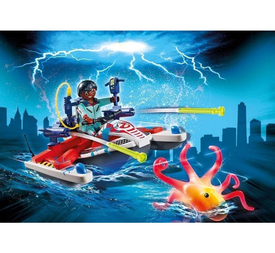 The Real Ghostbusters™ - Zeddemore met waterscooter - 9387