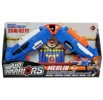 Buzzbee Merlin 2-Packw/12 long distance darts