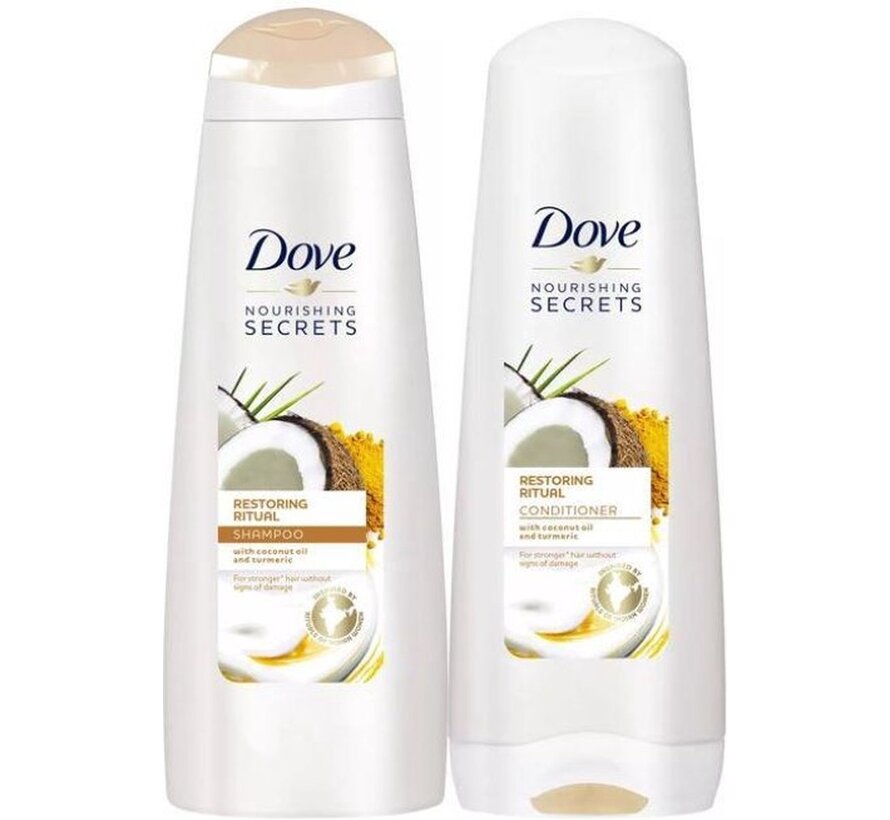 Nourishing Secrets Restoring Ritual Shampoo 3x 250ml + Conditioner 3x 200ml