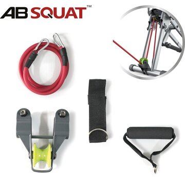 Ab Squat Weerstandskit voor extra intensieve training – Uitbreidingsset