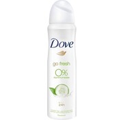 Dove Komkommer & Groene Thee 0% - Deodorant Spray - 150ml